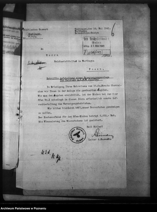 Obraz 10 z jednostki "Gaswerk - Gostingen (Gostyń)"