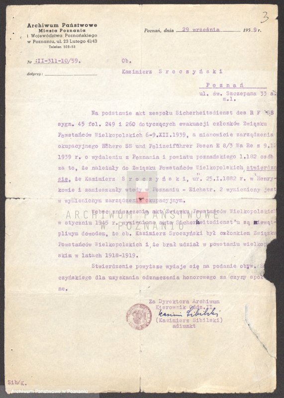 Obraz 17 z jednostki "Życiorysy powstańców wielkopolskich: S - tom V /Sroczyński Kazimierz - Staszak Jan/."