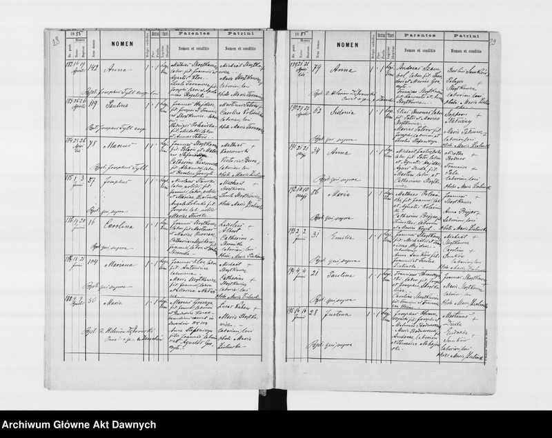 image.from.unit.number "Parafia: Strusów. Dekanat: Trembowla. Księga metrykalna urodzeń, ślubów i zgonów dla wsi: Strusów, Bernadówka, Darachów*, Nałuże, Nowy Tyczyn (Neutitchein), Ruzdwiany, Tiutków*, Warwaryńce, Zazdrość."