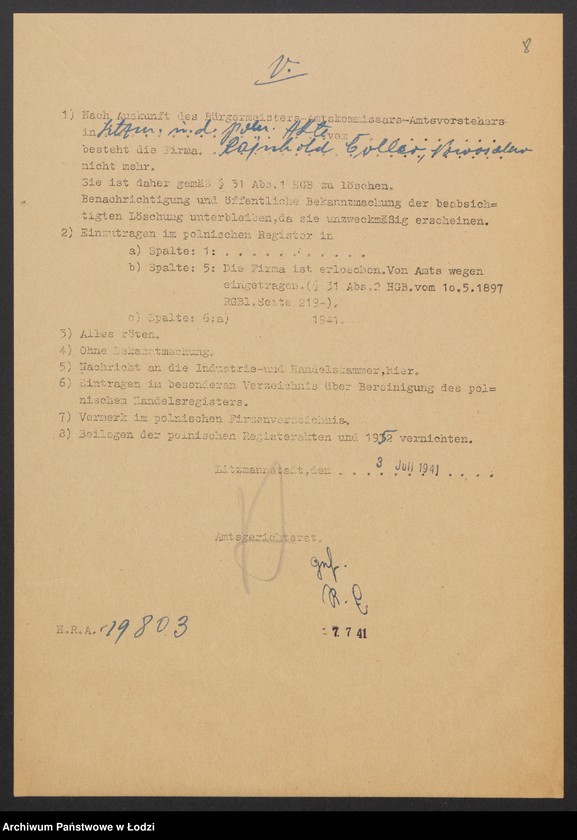 Obraz 10 z jednostki "Rajnhold Coller- piwiarnia w m. Nowosolna"