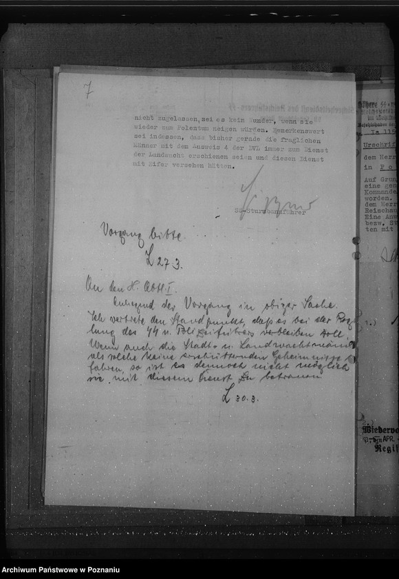 Obraz 11 z jednostki "Angehörige der Abteilung IV. und III. In der Landwacht"