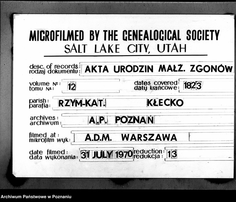 image.from.unit.number "Akta urodzonych, zaślubionych i zmarłych"
