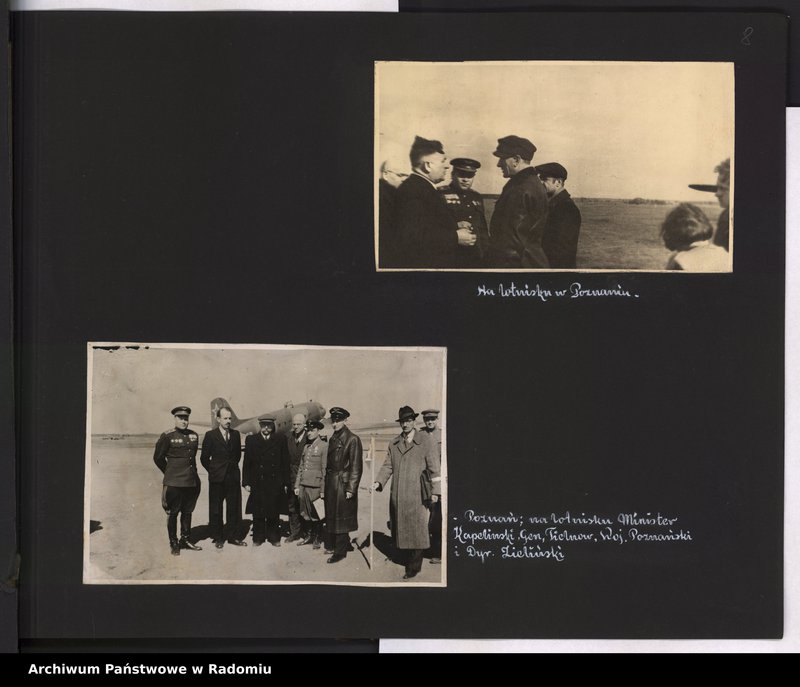 image.from.unit.number "[Album fotograficzny dokumentujący reaktywowanie krajowych połączeń lotniczych przez Polskie Linie Lotnicze "Lot"]"