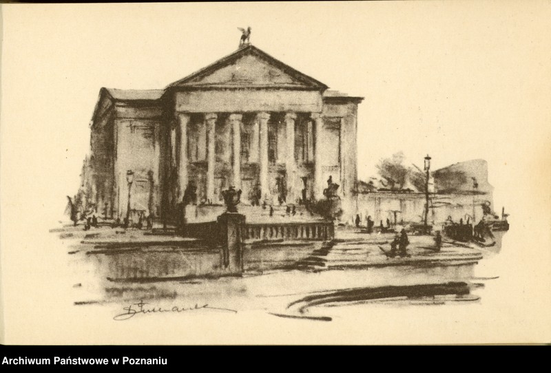 Obraz 1 z jednostki "Poznań - "10 pocztówek Antoniego Suchanka". Opera Poznańska"