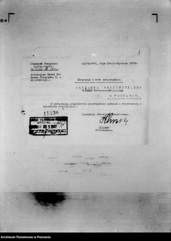 Obraz 5 z jednostki "/Stowarzyszenie ochotniczej straży pożarnej powiatu międzychodzkiego/ litery od C-Ł"