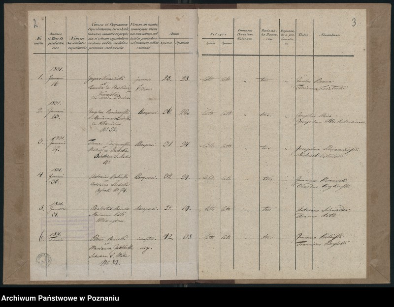Obraz 4 z jednostki "Księga małżeństw"