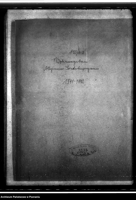 Obraz 4 z jednostki "Wohnungsbau. Allgemeiner Sonderprogramm"