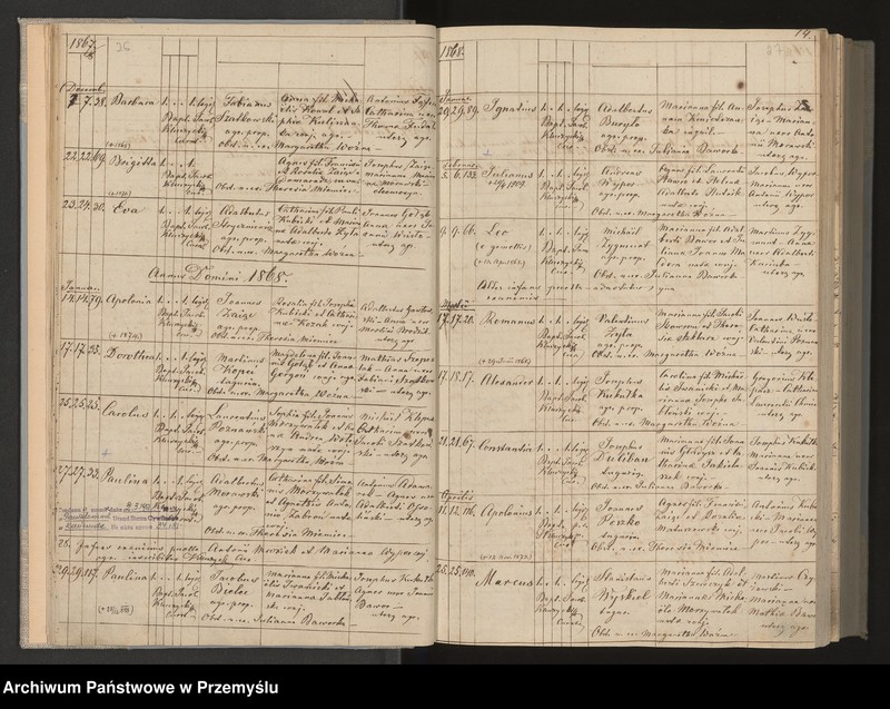 image.from.unit.number "Księga urodzeń, małżeństw i zgonów dla miejscowości Pantalowice"