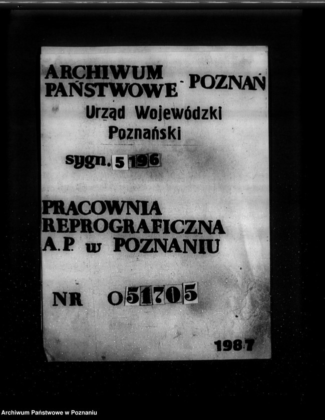 Obraz 1 z jednostki "Szkic projektowanej elektryfikacji gminy miasteczka Tarnowo Podgórne 1:25000"