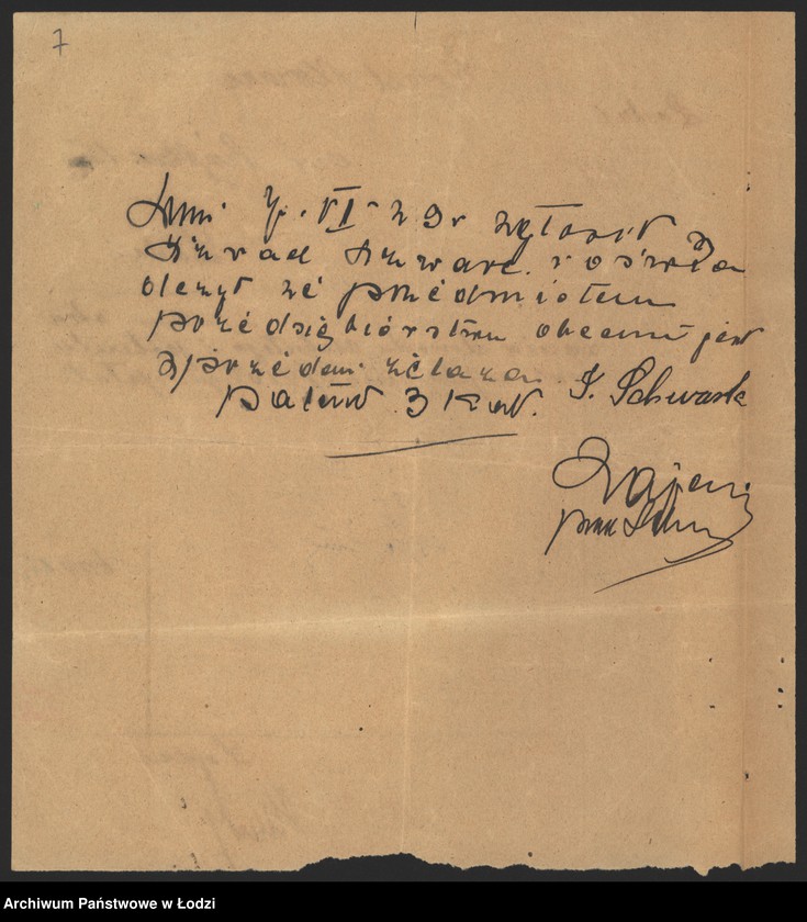 Obraz 9 z jednostki "Izrael Schwartz – fabrykacja sodowej wody – Zgierz"