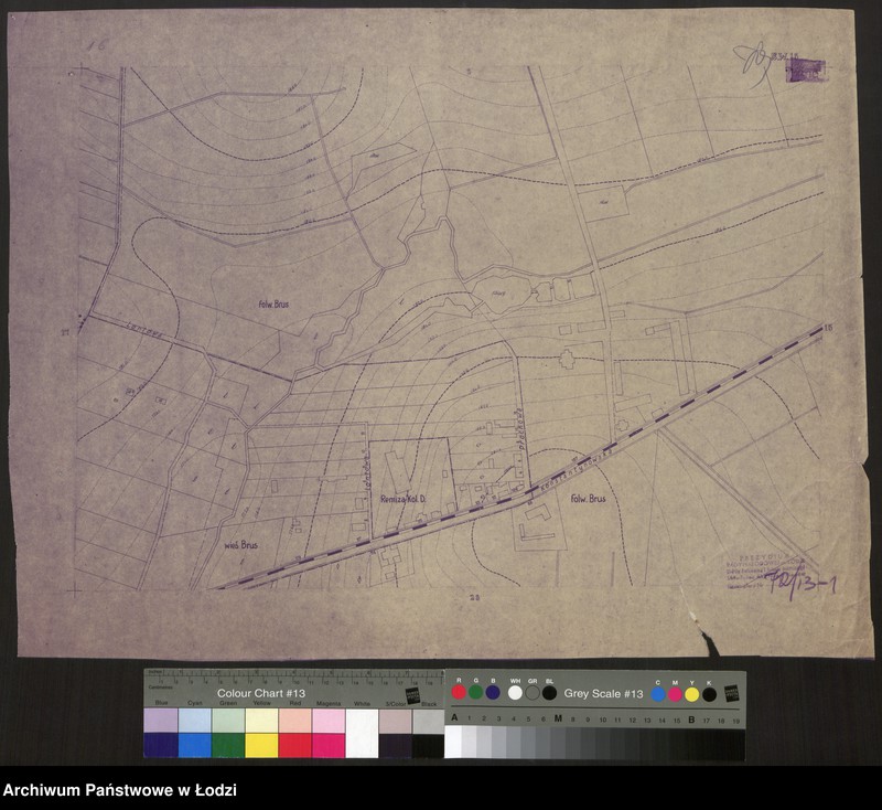 Obraz 1 z jednostki "Plan m. Łodzi 1: 2000. Sekcja SW 16"