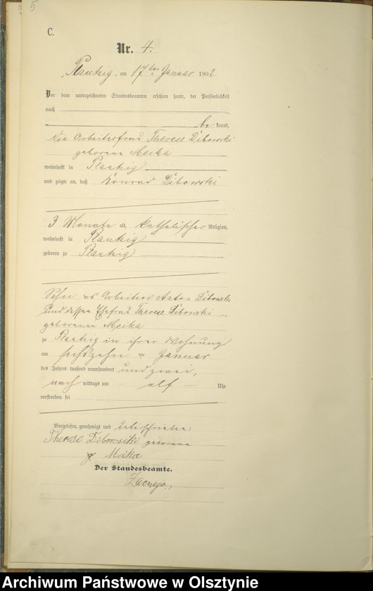 image.from.unit.number "Sterbe-Haupt-Register Nr 1 - 26"