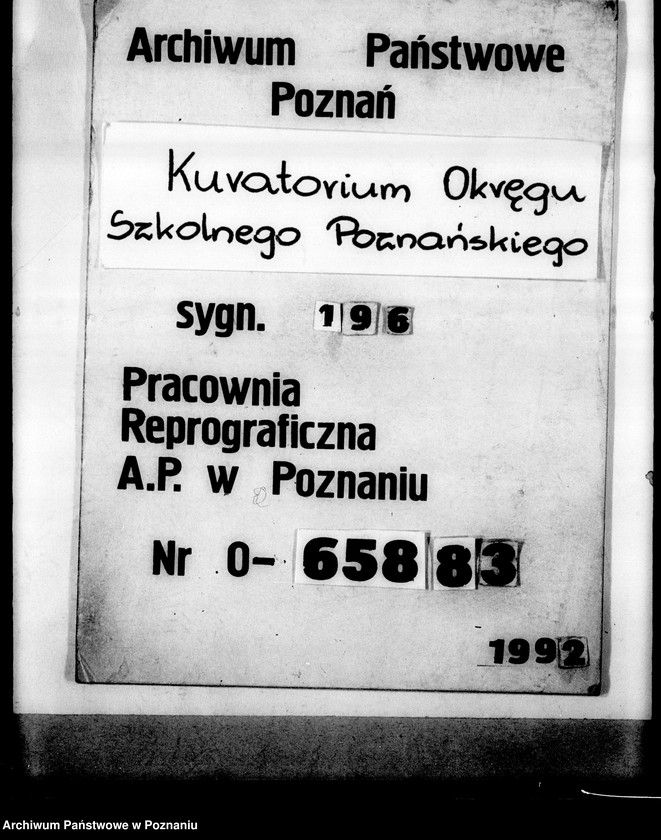 Obraz 1 z jednostki "Prywatna Szkoła Powszechna Zarządu Towarzystwa Szkolnego imienia Braci Śniadeckich w Żninie"