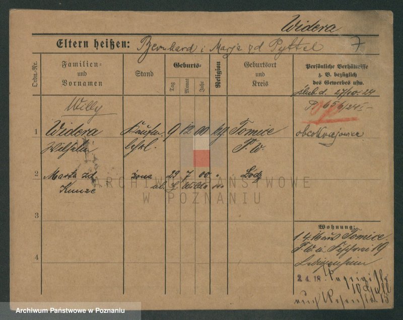 Obraz 17 z jednostki "Wider - Wieczorek (żonaci, wdowy)"