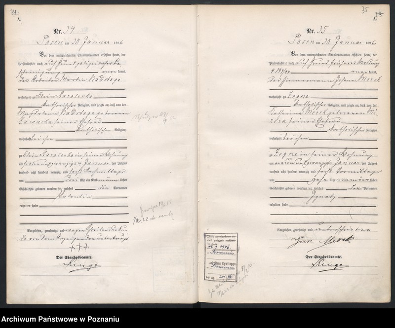 Obraz 20 z jednostki "Księga urodzeń"