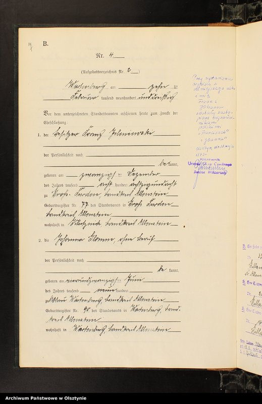 image.from.unit.number "Heirats-Haupt-Register Nr 1 - 33"