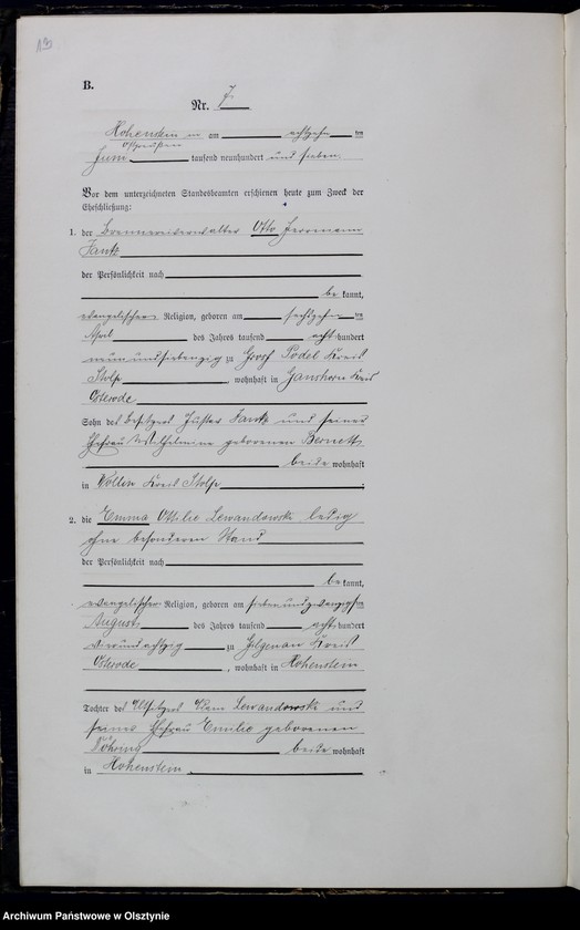 image.from.unit.number "Heirats-Neben-Register Nr 1 - 15"