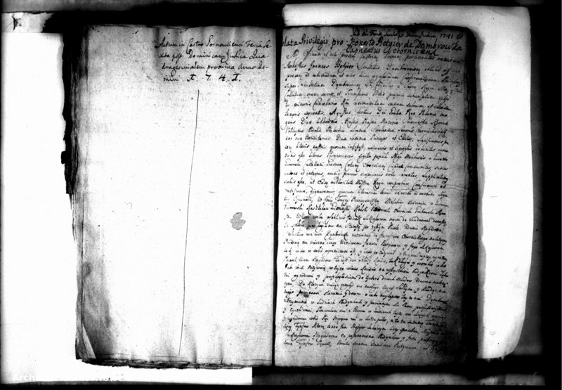 Obraz 13 z jednostki "Lib. civium, inscriptiones, relationes [protocollon]"