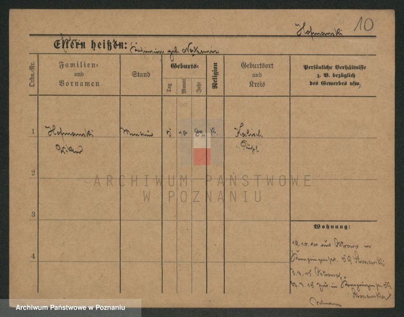 Obraz 10 z jednostki "Hofmański - Holc (-z, tz)"