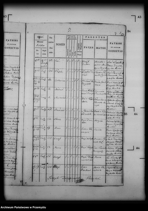 Obraz 11 z jednostki "[Kopie ksiąg metrykalnych parafii Łużek Dolny (dekanat Drohobycz)]"