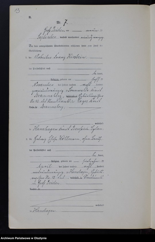 image.from.unit.number "Heiraths-Neben-Register Nr 1 - 16 [ Księga małżeństw - wtóropis ]"