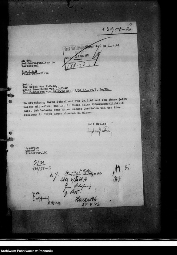 Obraz 6 z jednostki "Bewerbungen um Anstellung"