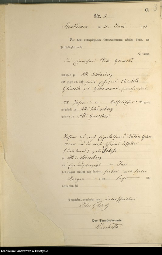 image.from.unit.number "Sterbe-Haupt-Register Nr 19 - 52,65 - 68,71 - 76"