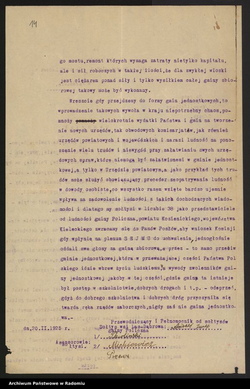 image.from.unit.number "[Materiały dotyczące działalności publicznej Franciszka Kapelińskiego]"