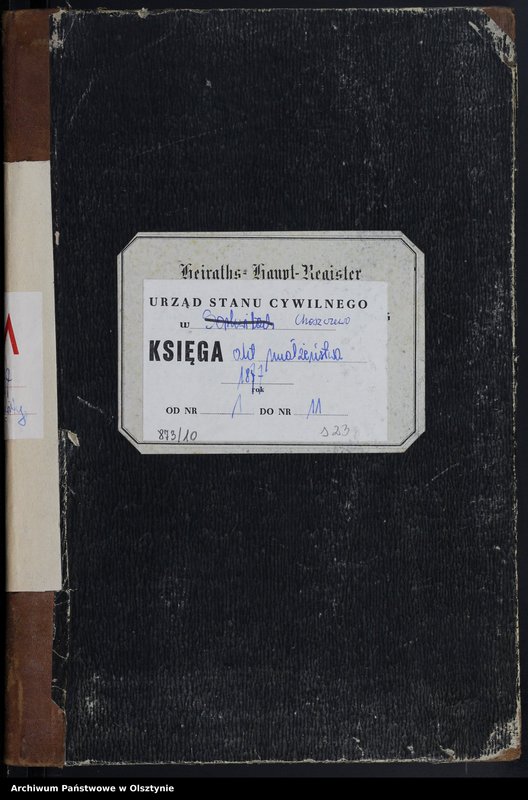 image.from.unit.number "Heiraths-Haupt-Register Nr 1 - 11"