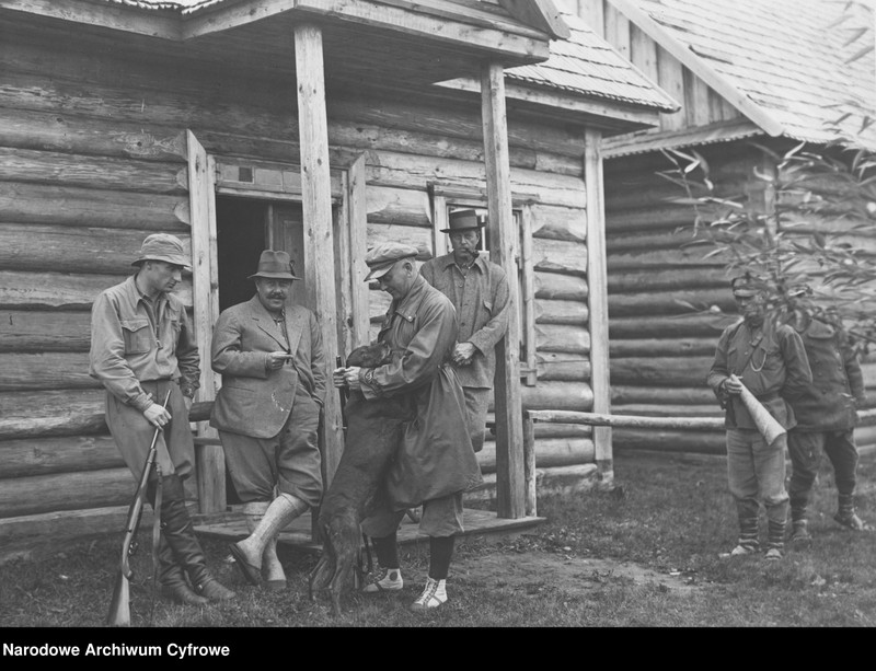 image.from.unit.number "Polowanie na łosie w majątku hrabiego Jarosława Potockiego"