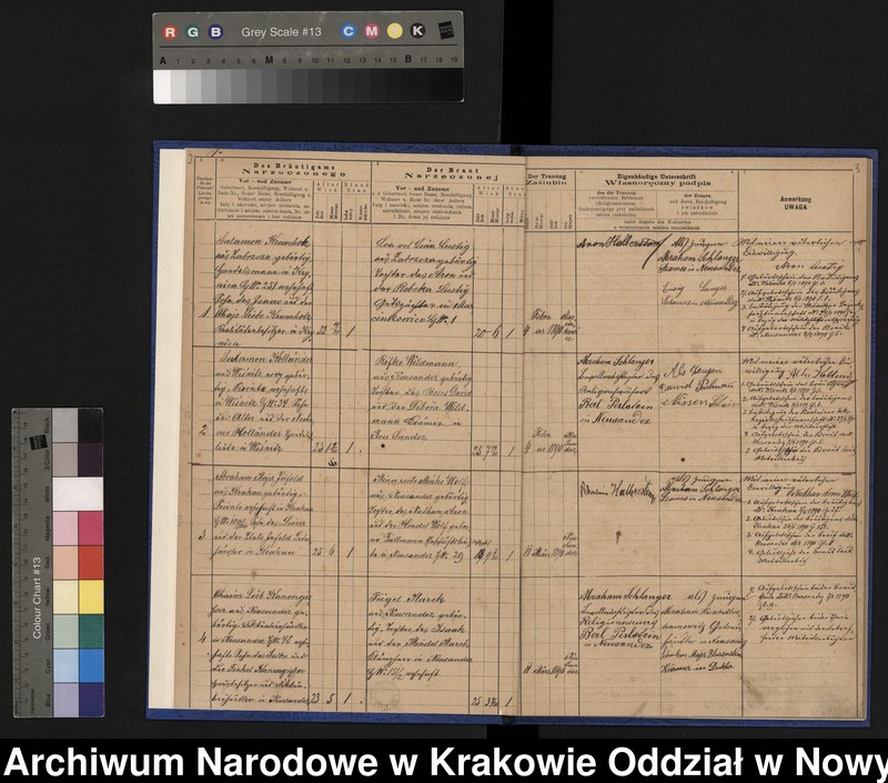 Obraz 4 z jednostki "Księga małżeństw"