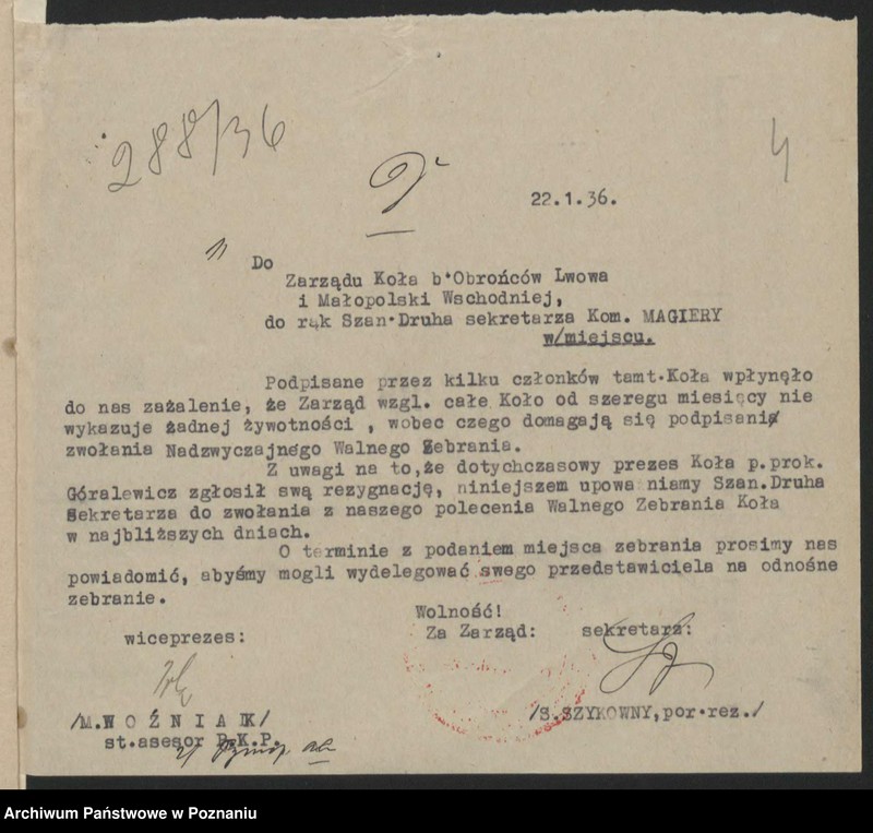 Obraz 7 z jednostki "Krobia, powiat Gostyń - akta koła."