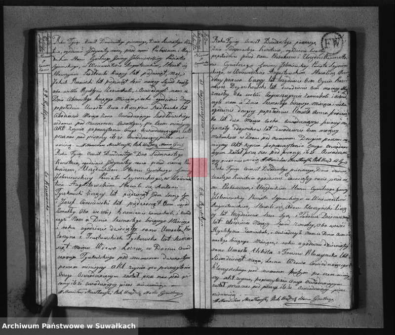 image.from.unit.number "Akta Urzędnika Stanu Cywilnego Umarłych w Gminie Jeleniewskiey od Dnia 1 Stycznia 1821 do dnia ostatniego Grudnia tegoż roku."