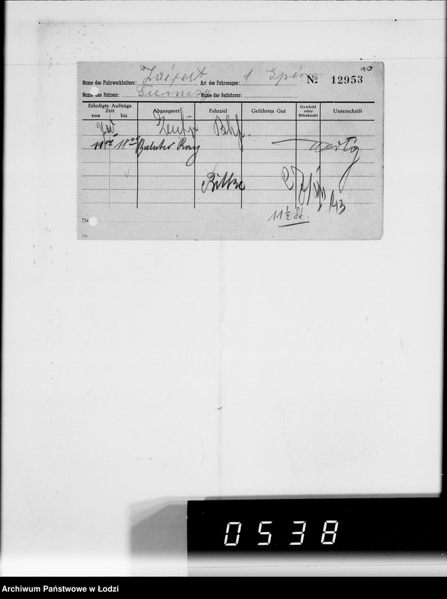 Obraz 13 z jednostki "[Alfons Seifert. Rachunki za dostawy towarów dla Getta]"