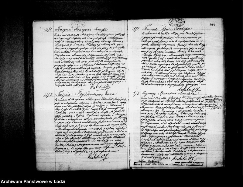 Obraz 16 z jednostki "Akta urodzeń"