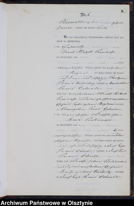 image.from.unit.number "Heiraths-Neben-Register Nr 1 - 20"