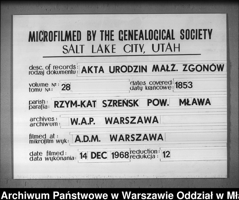 image.from.unit.number "Akta urodzeń, małżeństw i zgonów"