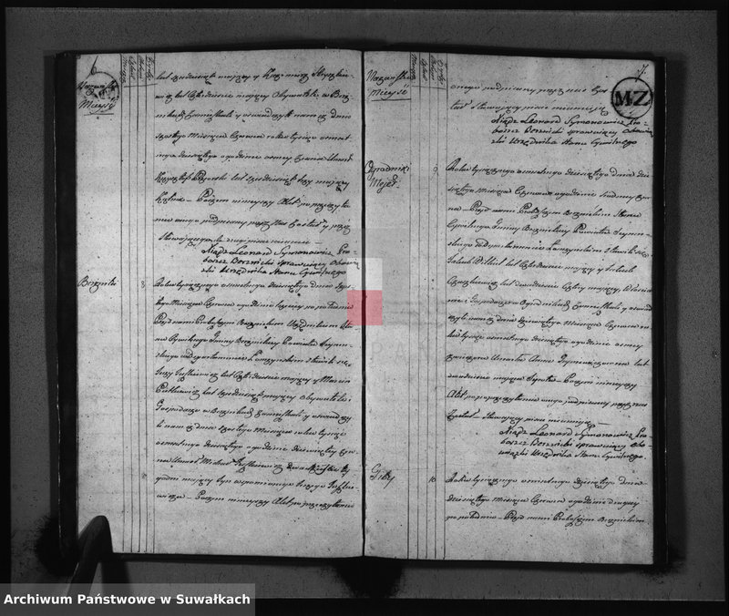 image.from.unit.number "Akta Zeszłych Gminy Berznickiey od 1 Maja 1810 Ru do 8 XII 1811 r."