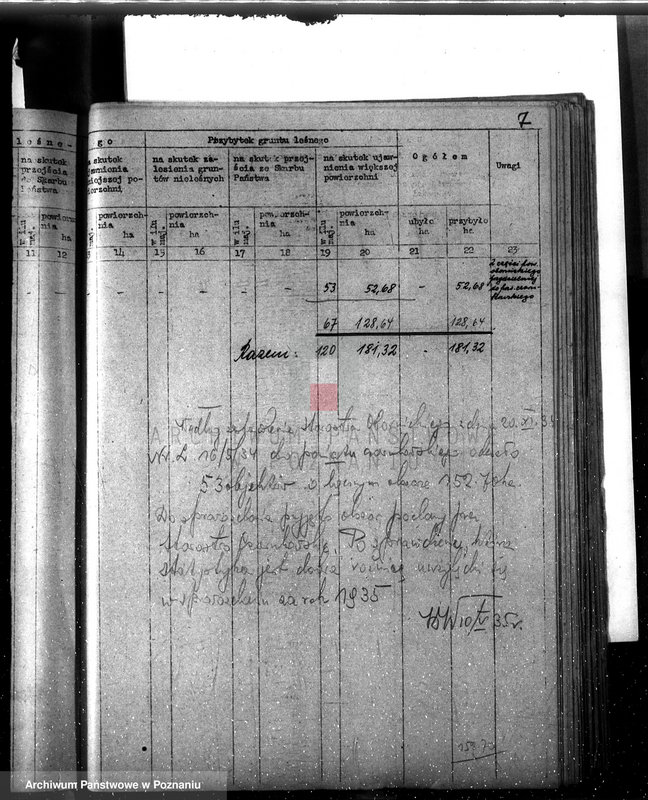 image.from.unit.number "Sprawozdanie z działalności organów ochrony lasów za rok 1934"