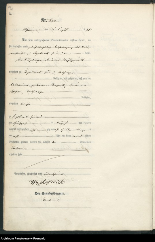 image.from.unit.number "Księga urodzeń t. II"