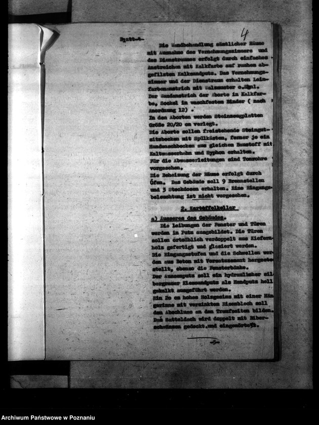 Obraz 8 z jednostki "Wyjaśnienia do projektu budowy bramy, piwnicy na ziemniaki i kościoła w więzieniu w Sieradzu"