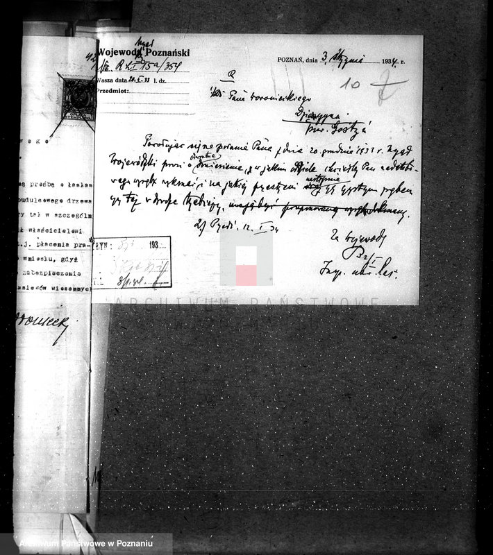 Obraz 14 z jednostki "Majętność leśna Dzięczyna w powiecie gostyńskim"