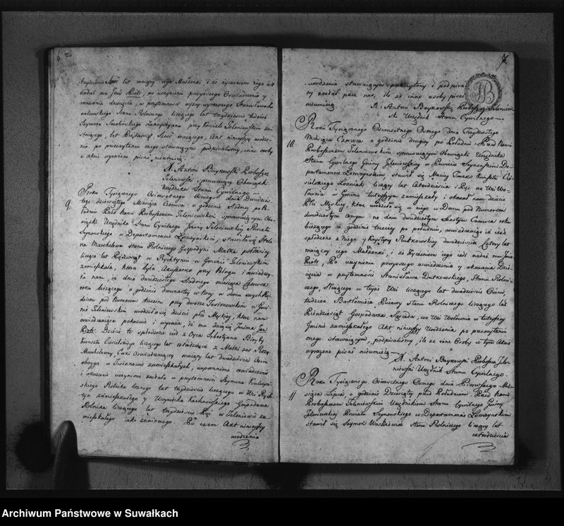 image.from.unit.number "Akta Urodzenia Gminy Jeleniewskiey Roku 1808"