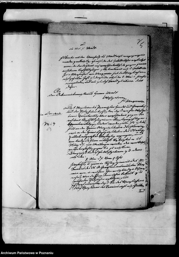 Obraz 9 z jednostki "Akta in Denuntiationssachen wider den Oekonomiekommissarius Wendt zu Wągrowiec."