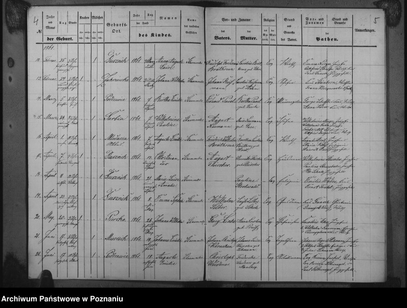 Obraz 5 z jednostki "Tauf- Trau- Sterbe- Register"