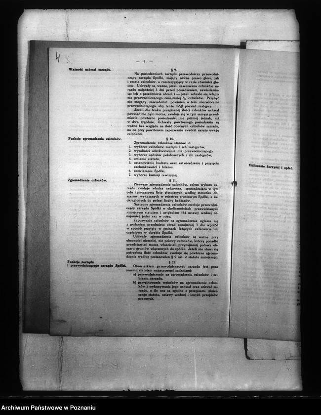 Obraz 8 z jednostki "Statut spółki odwodnienia w Świechocinie powiat międzychodzki"