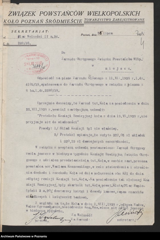 image.from.unit.number "Poznań - Śródmieście akta koła."