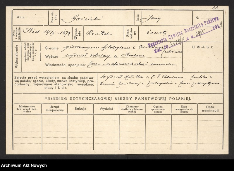 image.from.unit.number "Nominacje i dymisje w Ministerstwie Aprowizacji"