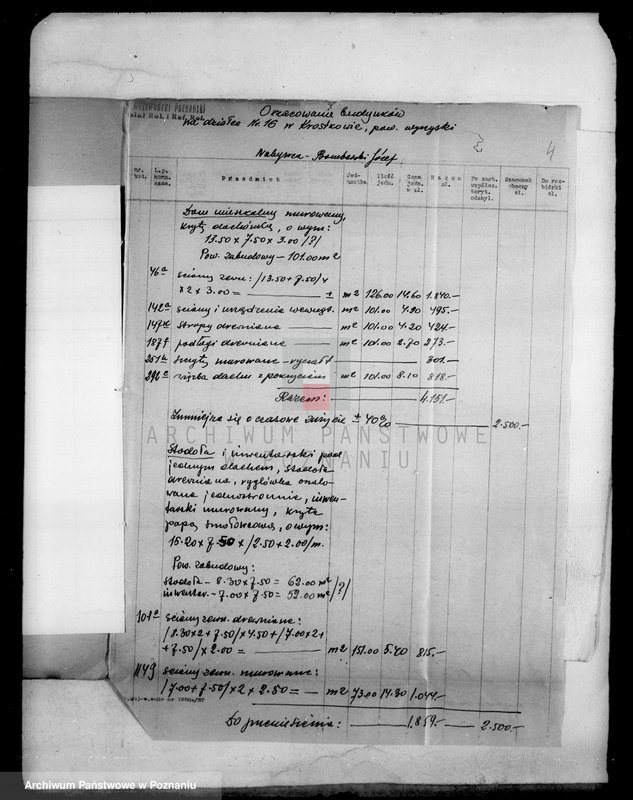 Obraz 8 z jednostki "Operat szacunkowy majątku Krostkowo powiatu wyrzyskiego"