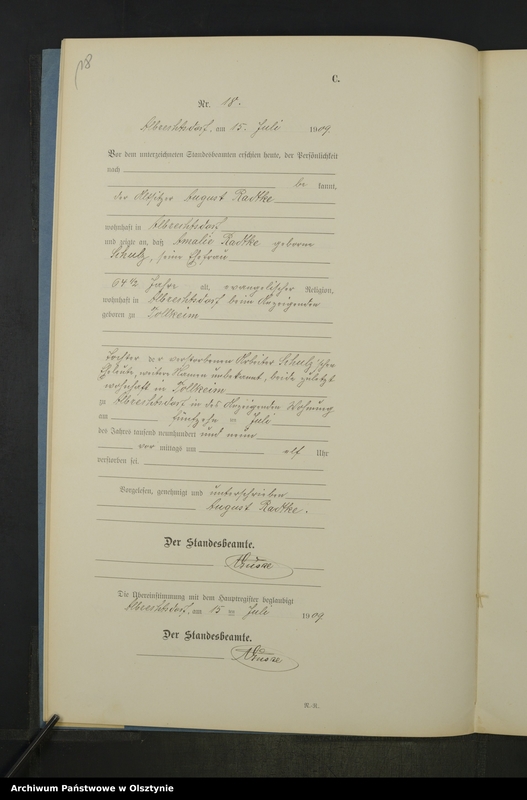 image.from.unit.number "Sterbe-Neben-Register Nr 1 - 23"